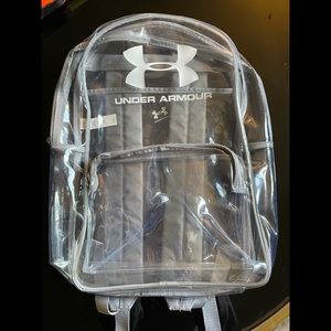 Clear Under Armour backpack